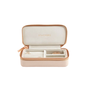 Stackers – Travel box – Blush grey velvet – Classic