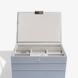 Stackers – Classic box – Dusky blue grey – 3 Set
