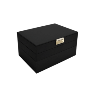 Stackers – Classic box – Black-grey velvet – 3 Set