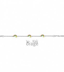 Orage Kids/Teens -armband   – regenboog 17 cm
