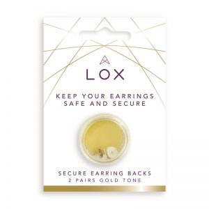 Veiligheidsslotjes voor oorstekers De Lox – Goud